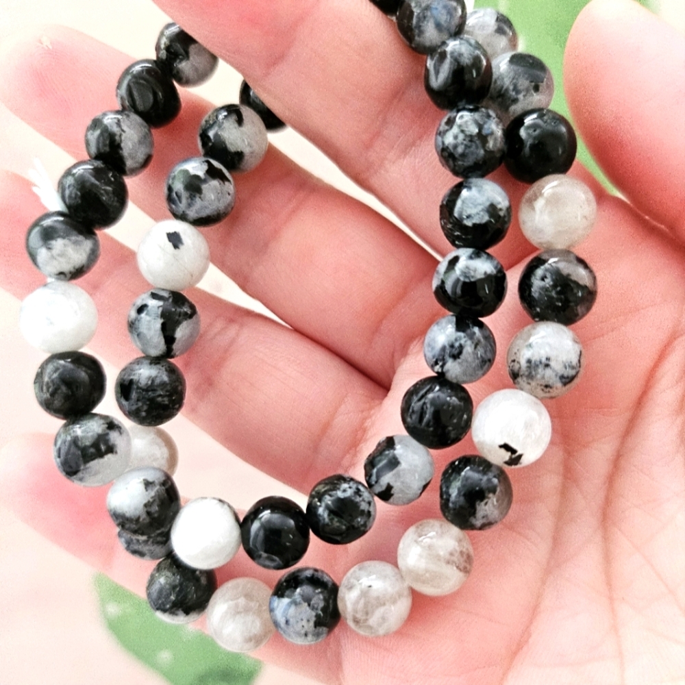 rainbow moonstone bracelet
